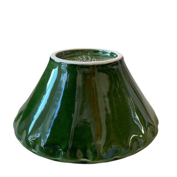 (2)  Maioliche Jessica Made in Italy Salad Bowls 7" Christmas Holiday Green NEW - Picture 14 of 15